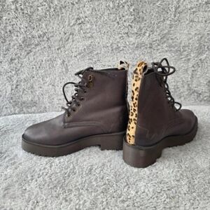 Women Shoes Lace Up Boots